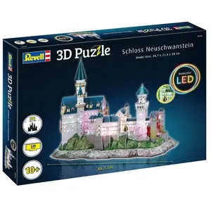 Non communiqué Revell Puzzle 3d Puzzle 3d Château Neuschwanstein- Éd. Led-Revell pas cher