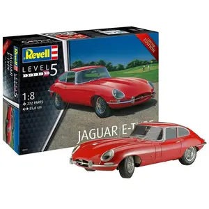 Comparateur de prix : 1:8 Revell 07717 Jaguar E-Type - Oldtimer Plastic Modelbouwpakket