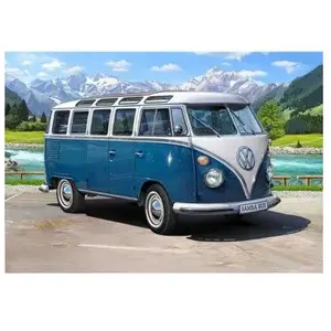 1:16 Revell 07009 Volkswagen VW Typ 2 T1 Samba Bus Plastic Modelbouwpakket pas cher