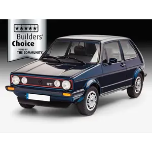 1:24 Revell 07673 Volkswagen VW Golf GTI - Builders Choice! Plastic Modelbouwpakket pas cher