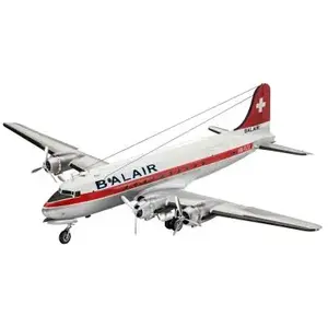 Revell DC-4 Balair 1:72 Montagekit Vliegtuig met vaste vleugels pas cher