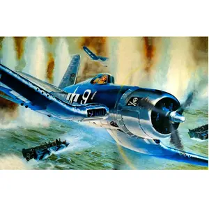 Maquette Vought F4U-1A CORSAIR - Revell - Modèle militaire - Plastique - Bleu pas cher