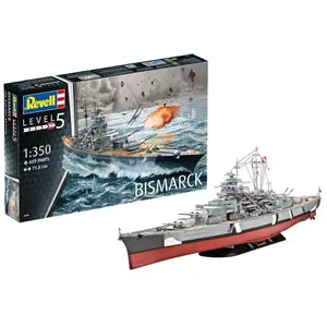 REVELL - Cuirassé bismarck pas cher
