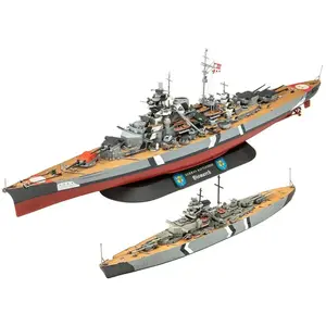 1:700 & 1:1200 Revell 05637 De legendarische Bismarck - 2 Schepen! - G... pas cher