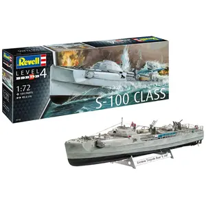 1:72 Revell 05162 German Fast Attack Craft S-100 Plastic ModelbouwpakketVendu parbol