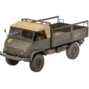 Revell Modelbouwpakket Militaire voertuigen - 63348 Unimog 404 S - Militair Voertuig - Model Set Plastic - 1:35 - Modelbouw