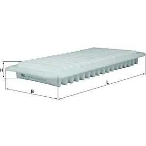 Luchtfilter LX3472 Mahle pas cher