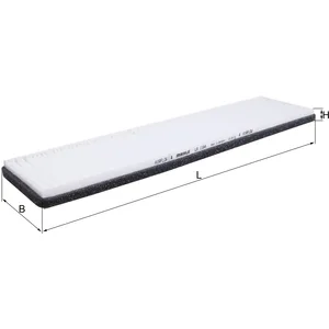 KNECHT FILTER Filtre d'habitacle (Ref: LA 1164) pas cher