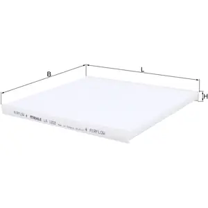 MAHLE LA 1202 Filtre d'habitacle pas cher