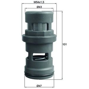 Thermostaat oliekoeling TO18114 Mahle pas cher