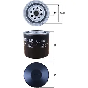 Knecht OC383 Filtre à huile pas cher