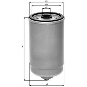 MAHLE KC 116 Filtre à carburant pas cher