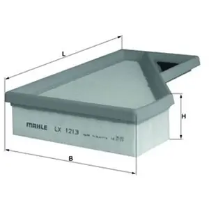 Luchtfilter LX1213 Mahle pas cher