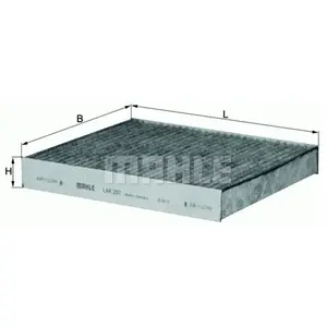Mahle Knecht LAK297 Filtre, air de l'habitacle pas cher