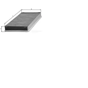Interieurfilter LAK124 Mahle pas cher