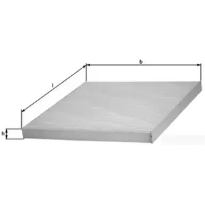 MAHLE LA 123 Filtre d'habitacle pas cher