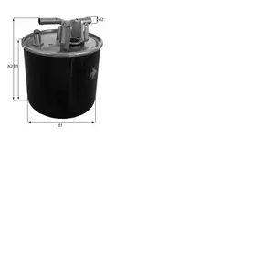 Brandstoffilter KL447 Mahle pas cher