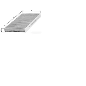 MAHLE LAK 78 Filtre d'habitacle pas cher