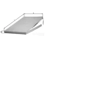 Interieurfilter LA58 Mahle pas cher