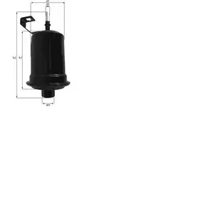 Brandstoffilter KL513 Mahle pas cher