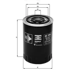 MAHLE OC 267 Filtre à huile pas cher