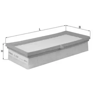 Knecht LX2636 Filtre à air pas cher