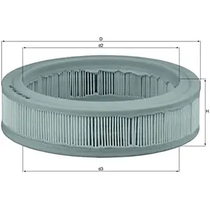 Luchtfilter LX487 Mahle pas cher