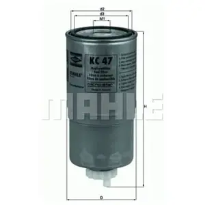 MAHLE KC 63/1D Filtre à carburant pas cher