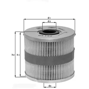 Oliefilter OX72D Mahle pas cher