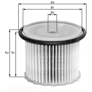 MAHLE KX 78D Filtre à carburant pas cher