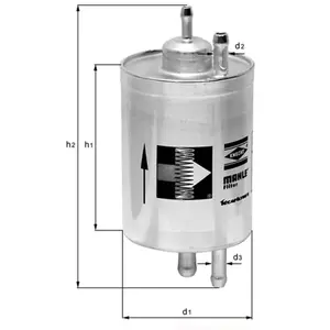 Brandstoffilter KL87 Mahle pas cher