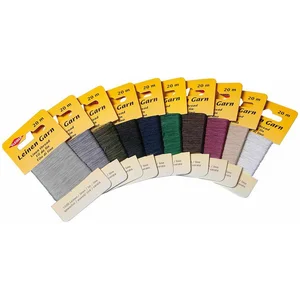 Fil de lin - KLEIBER - 20 m - 100% lin - noir ciré pas cher