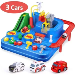 piste de voiture jouet,jouet enfant 2 3 4 ans Railcar Jouets pour Enf... pas cher