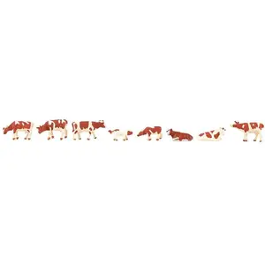 Faller - Vaches. tachetées Brunes - FA155902 pas cher