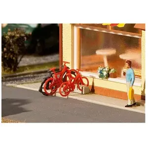 Faller Modélisme Ho : Accessoires De Décor : 8 Vélos-Faller pas cher