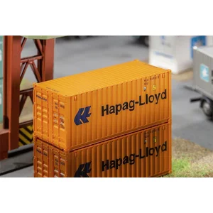 Faller Modélisme Ho : Container Hapag-Lloyd 20'-Faller