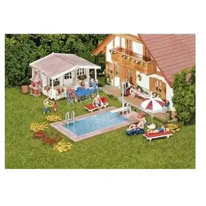 Faller - Modélisme ville et campagne HO - Piscine et abri de jardin pas cher