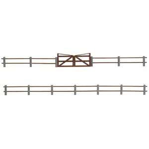 Faller - Modélisme accessoires de décor H0 - Clôture d'enclos II pas cher