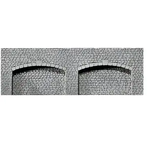 Faller - Modélisme accessoires de décor HO - Dalle décorative : 2 arca... pas cher