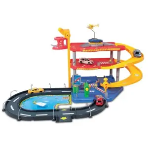 Maisto Burago Garage 3 Niveaux 1 Voiture Inclus pas cher