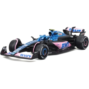 Comparateur de prix : Voiture Bburago 1/43 Racing 2023 F1 Alpine avec casque Ocon