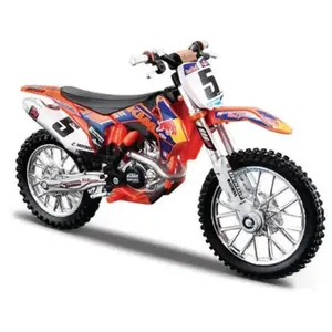 Véhicule Bburago Motocross KTM RedBull Cross & Raid 1/18 Modèle aléatoire pas cher