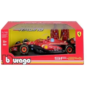 BBURAGO Voiture miniature 1:18 Scuderia Ferrari F1 Team SF24 16 Charles Leclerc pas cher