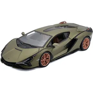 Comparateur de prix : Voiture Bburago 1/24 Lamborghini Sian Fkp 37 Vert