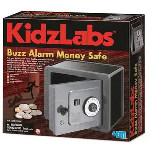 4M - Kidz Labs Kit de création - Coffre-fort avec alarme pas cher