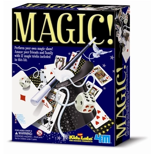 Borella Kit de magie - 4M - KIDZ LABS - Baguette magique, cartes, ficelle, accessoires - Mixte - A partir de 7 ans pas cher