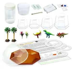 4m Culture De Cristaux/terrarium En Cristal Dinosaure/kit De Bricolage Eu pas cher