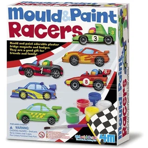 4M CREA KIT DE MOULAGE: VOITURES DE COURSE pas cher