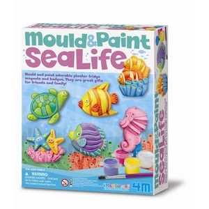 Comparateur de prix : Non communiqué 4M CREA KIT DE MOULAGE: LA VIE MARINE