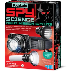 4M Experimenteerset - KidzLabs - Spionage - Nachtlamp & morse - 5+ pas cher